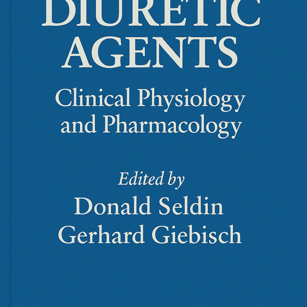 Blue Book Cover with the Title "Diuretic Agents