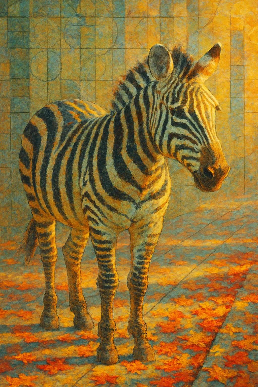 Employing a Broken Color Technique