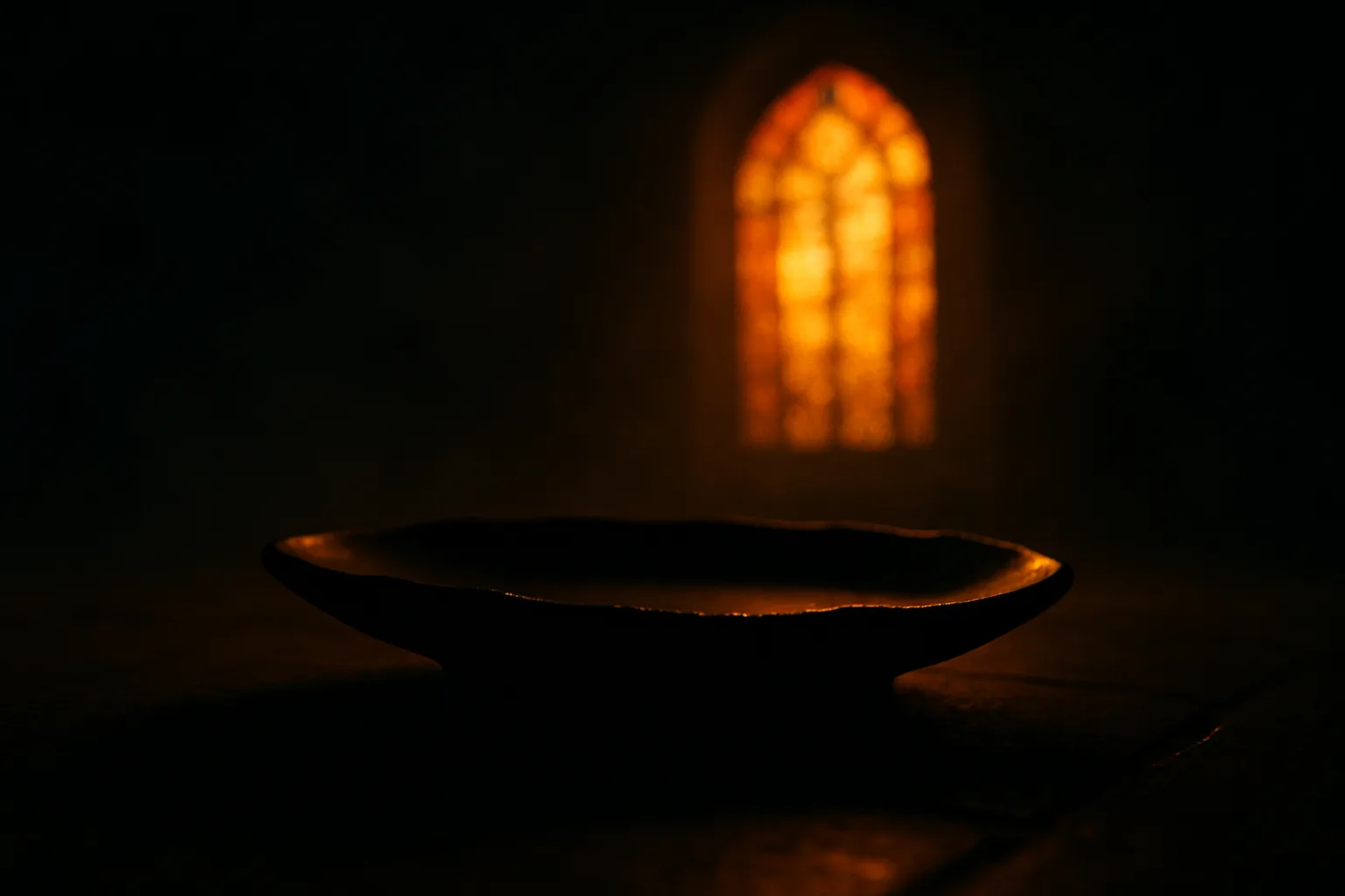 Within a Low-key Dark Environment Suffused with a Ghostly