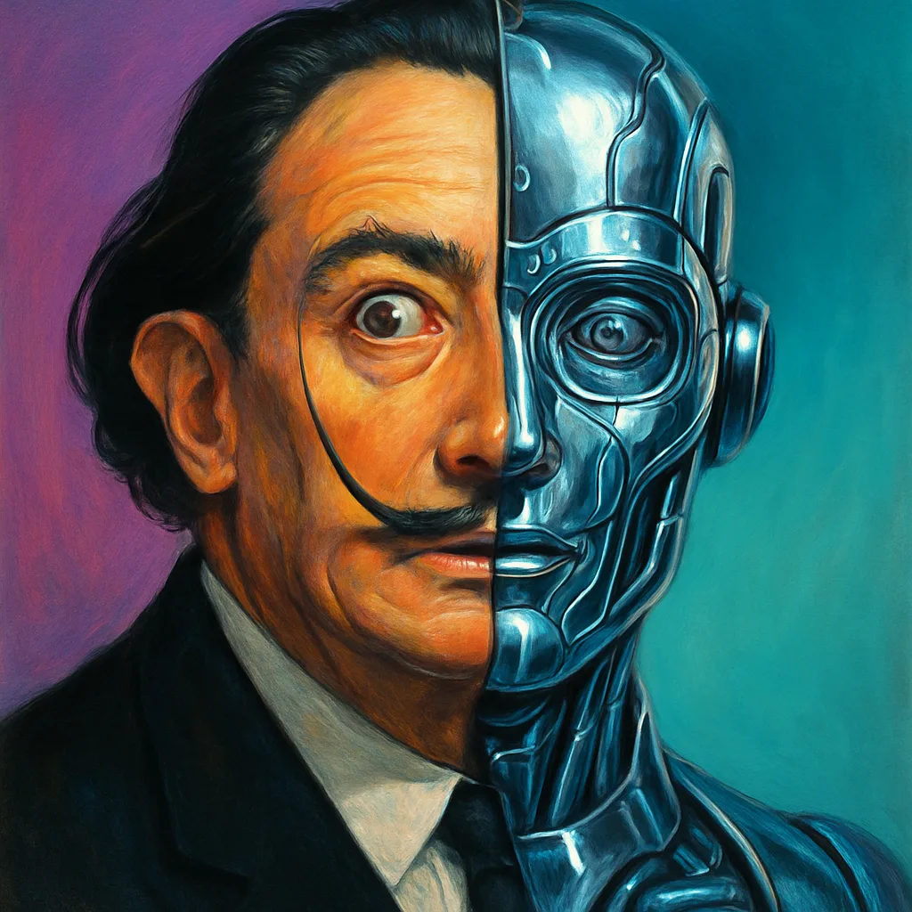 Mesmerizing Portrait That Captures the Essence of Salvador Dalí