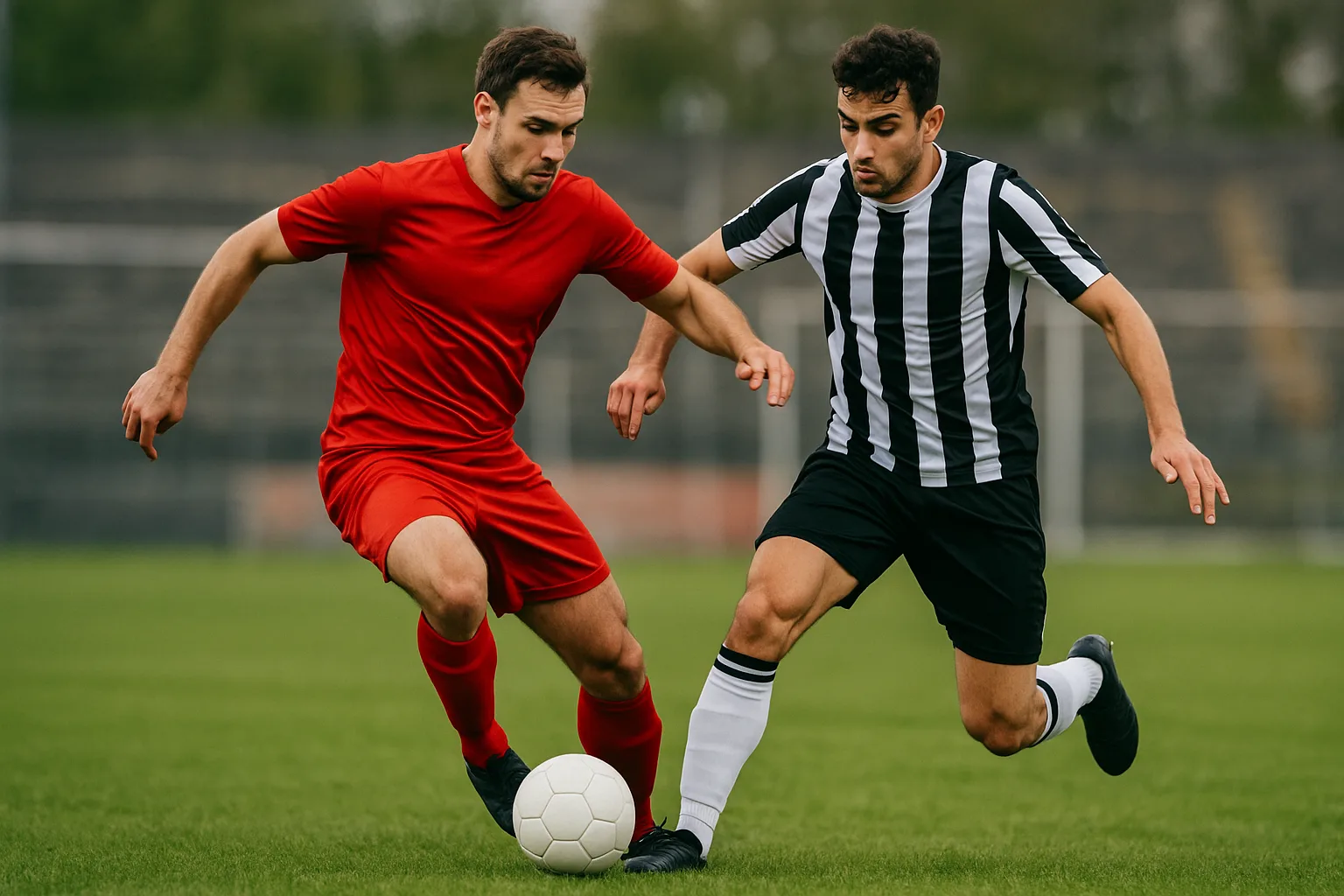 Two Soccer Players