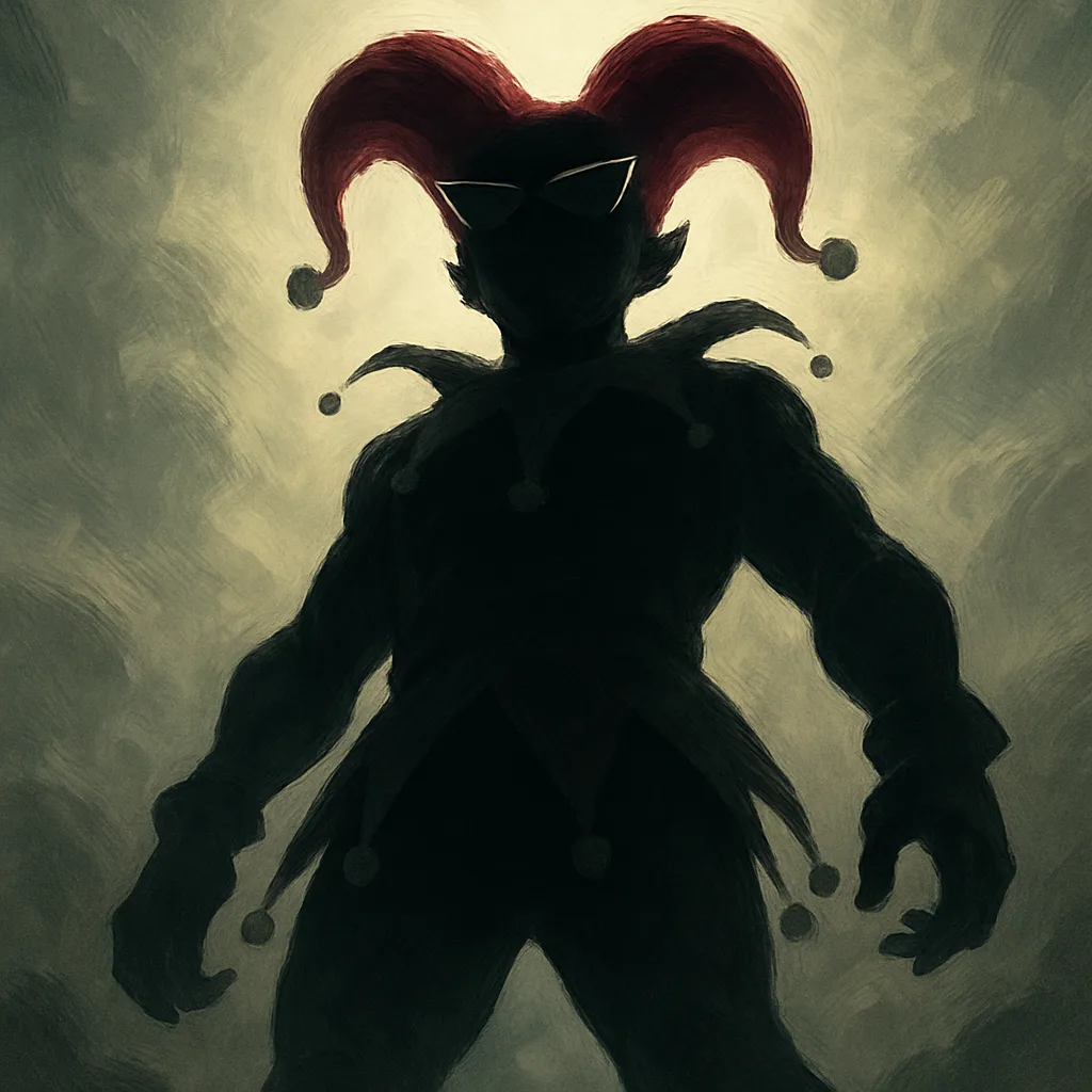 Jester Character's Imposing Silhouette