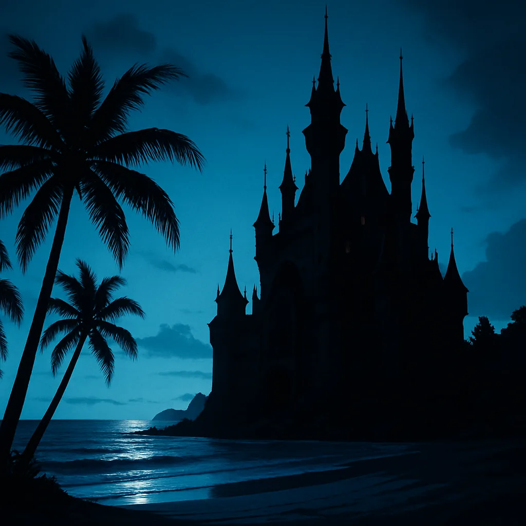 Ornate Castle in Profile