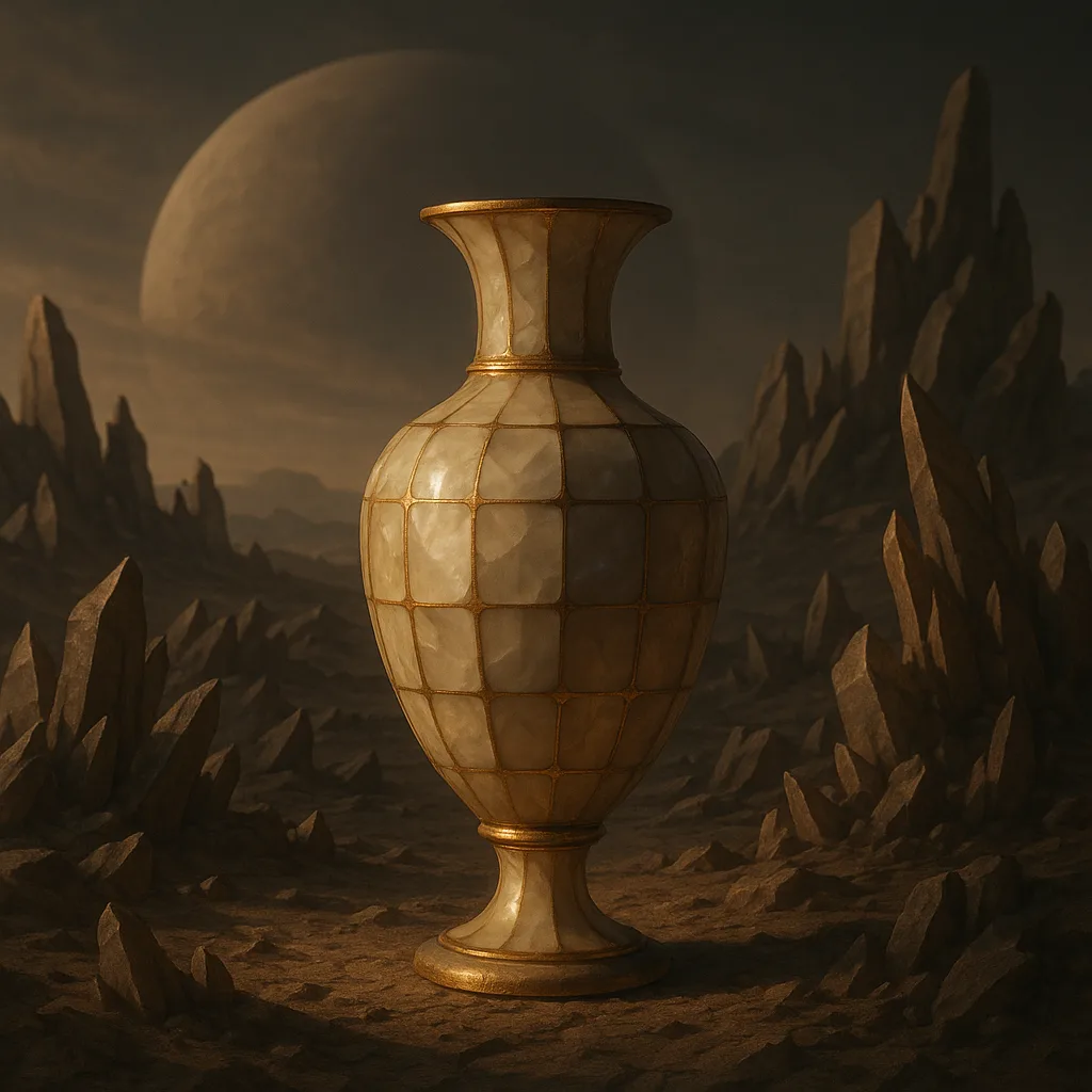 Amidst an Otherworldly Planet's Bizarre Crystalline Rock Formations