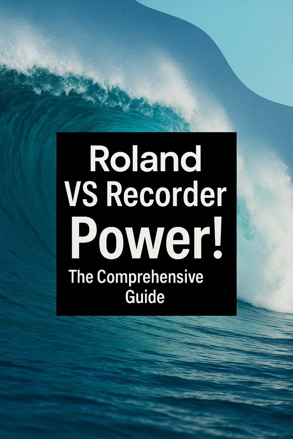Book Cover Featuring a Large Ocean Wave