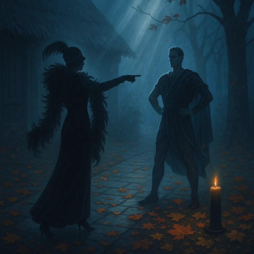Infamous Ruler Figure in a Distinct 1920s-style Silhouette
