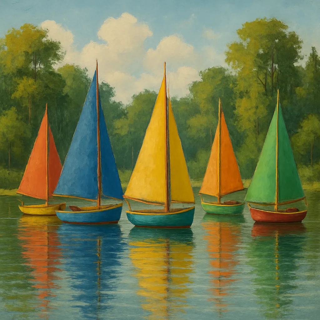 On a Serene Lake