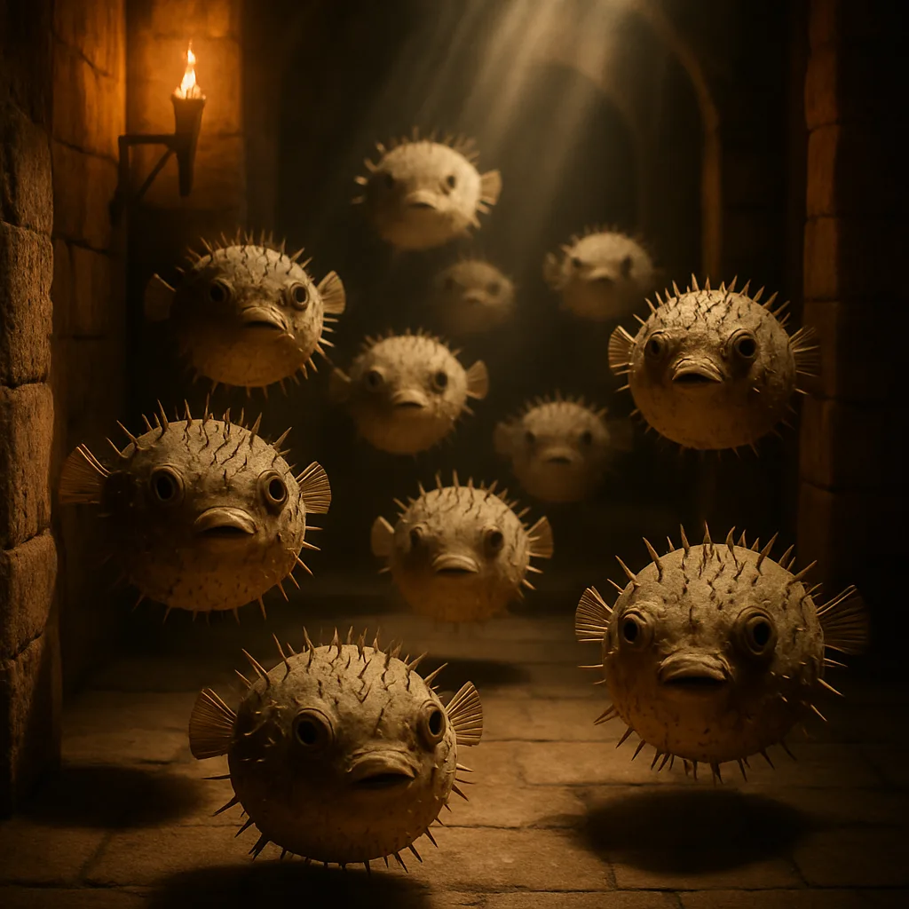 Within Torch-lit Chambers Where Long Shadows Stretch