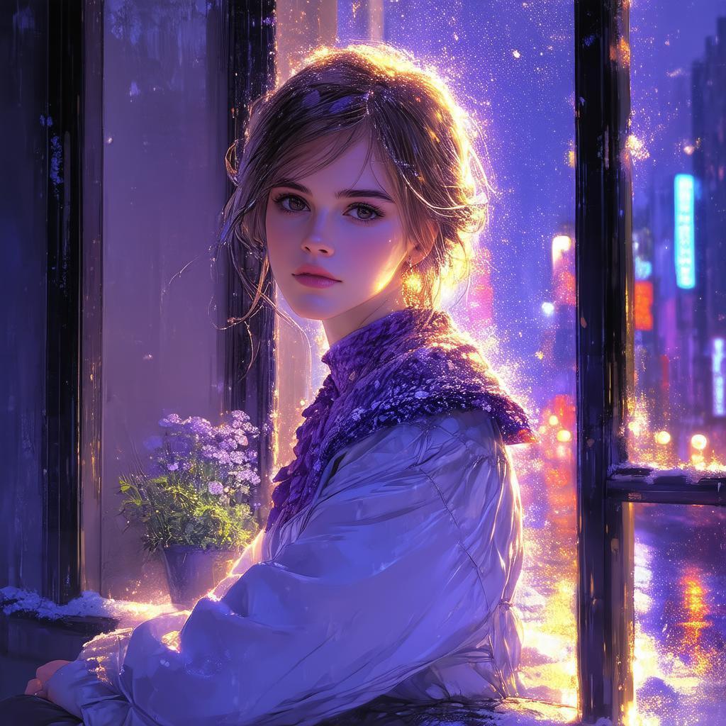 Emma Watson in Ufotable Tokyo Night