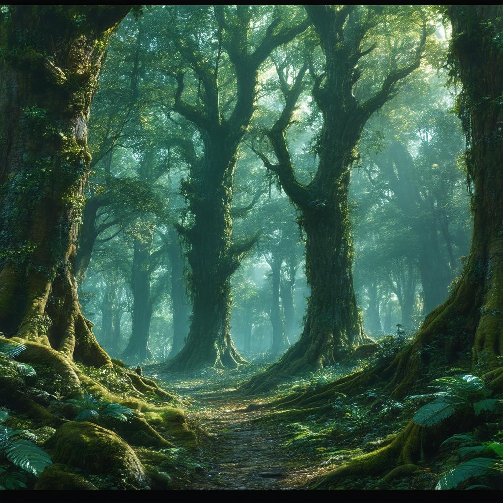 Forest Elemental in Epic CineStill Splendor