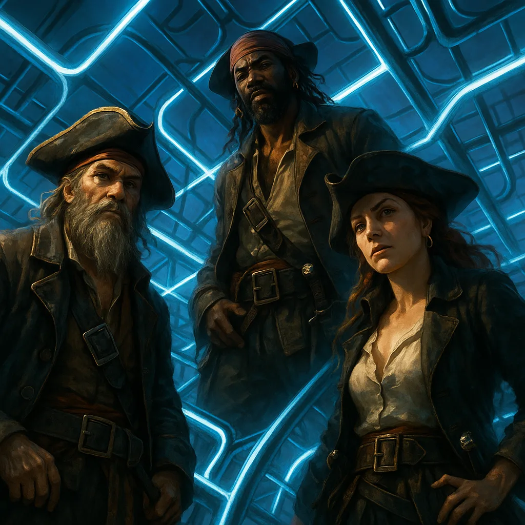 Three Diverse Pirates
