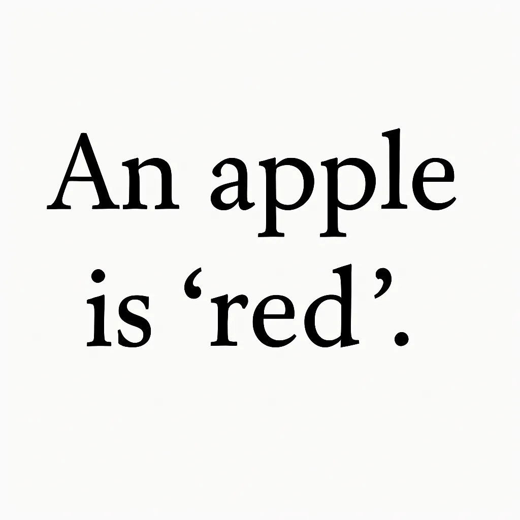 Write a Sentence About Apple That Contains Exactly One Word