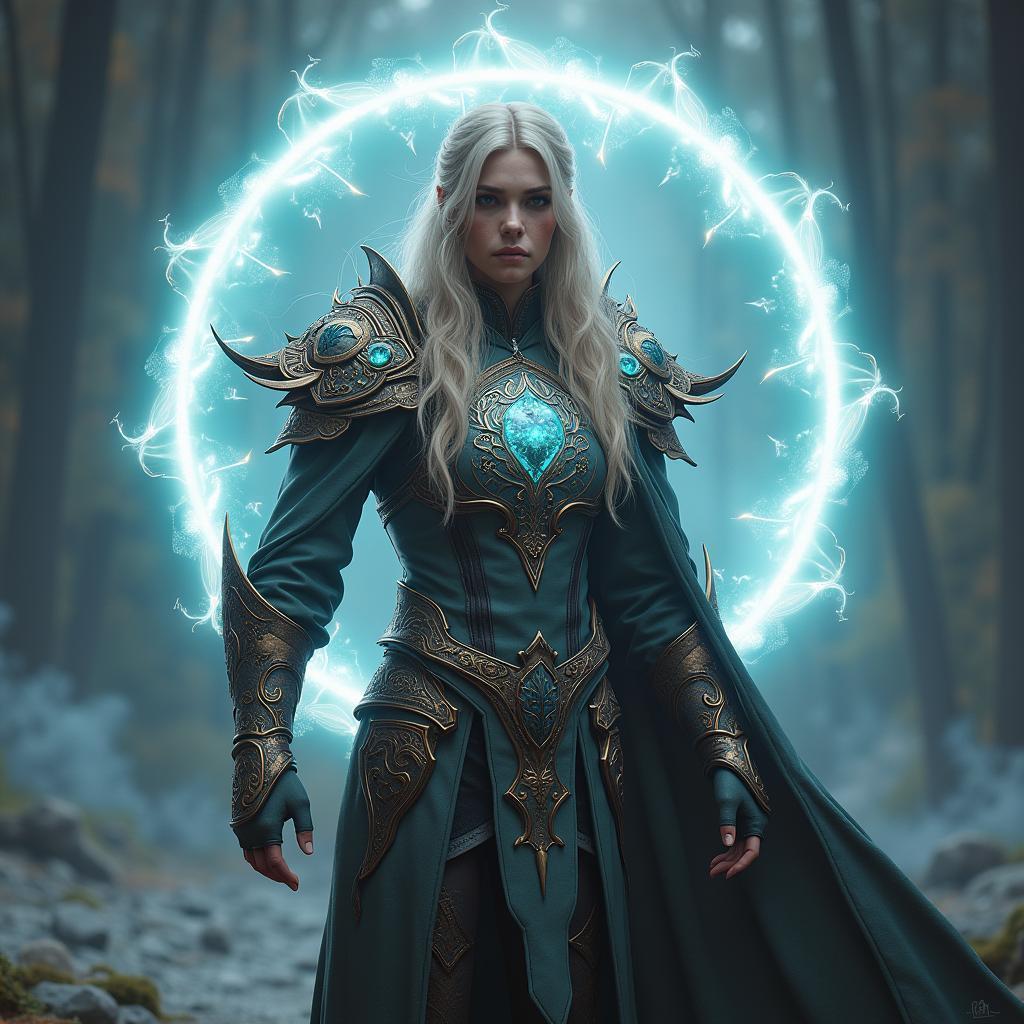 Horizon Walker in Glowing Elden Armor