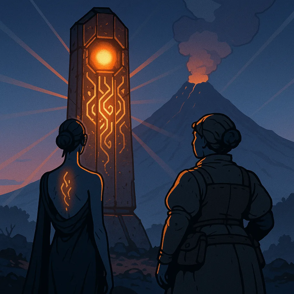 Two Figures Stand