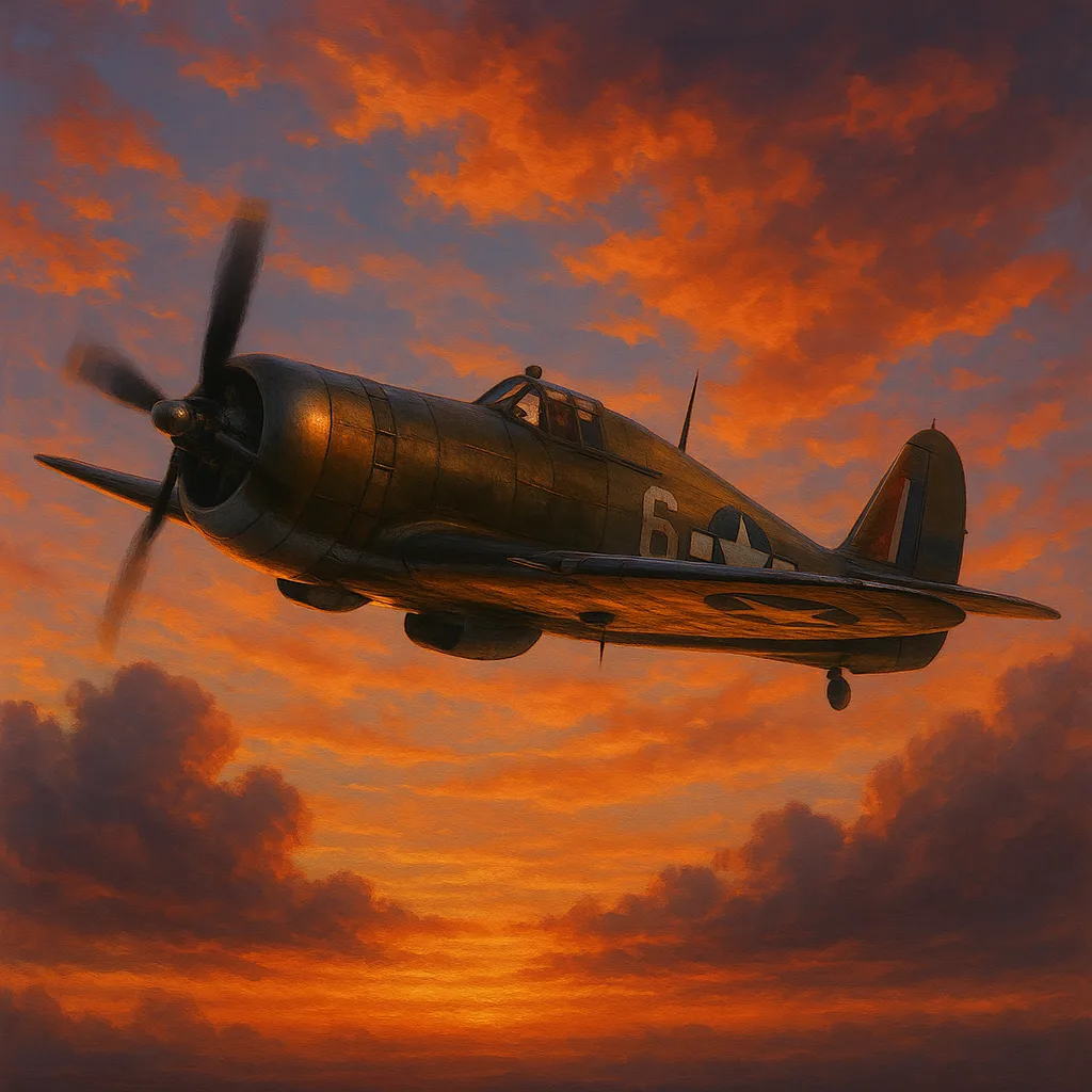 Image of a World War II-era Fighter Aircraft