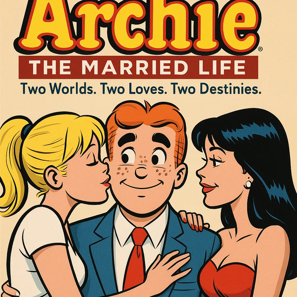 Three Characters Interacting under the Bold "Archie" Title