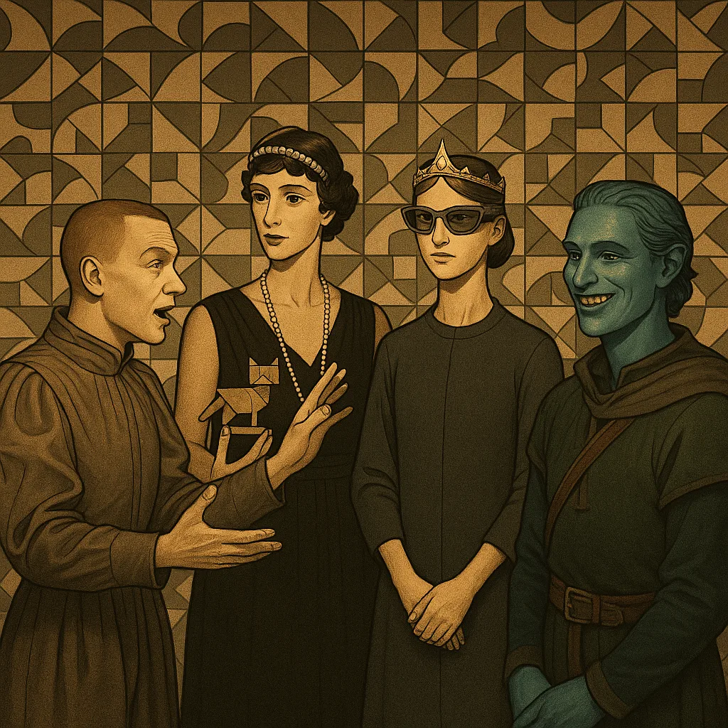 Four Figures Interact