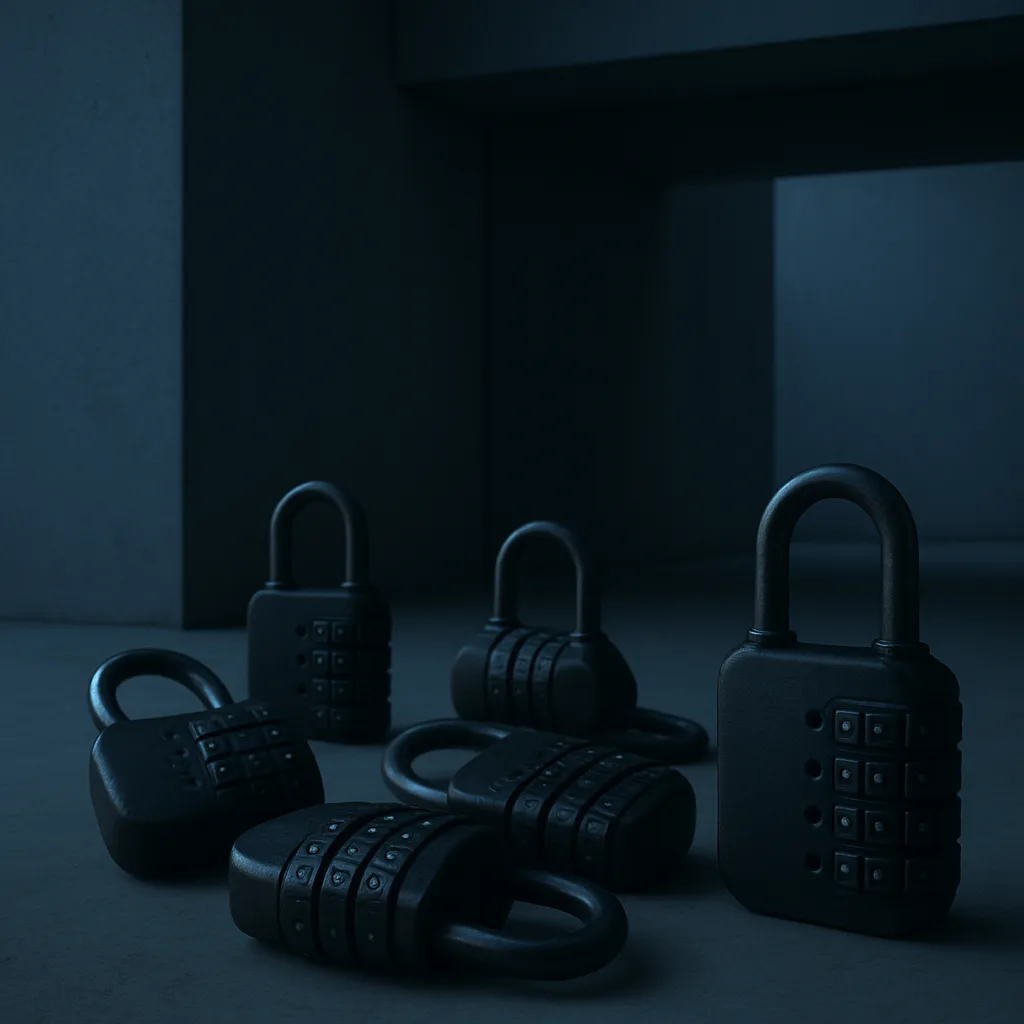 Scattering of Several Combination Locks
