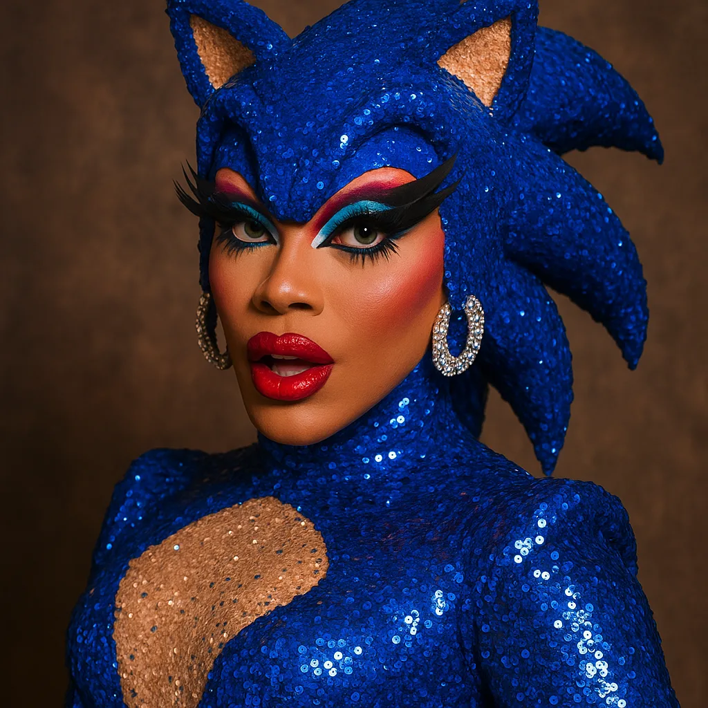 Organize a Creatively Designed Photo Session Showcasing a RuPaul's Drag
