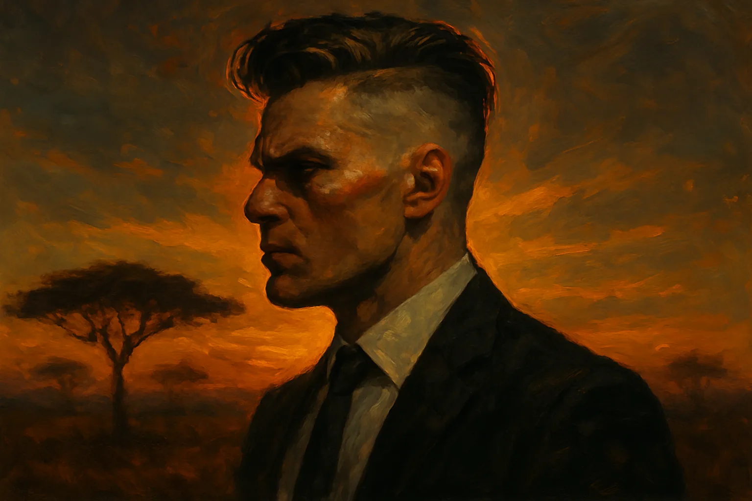 Sharp Details of an Undercut Hairstyle