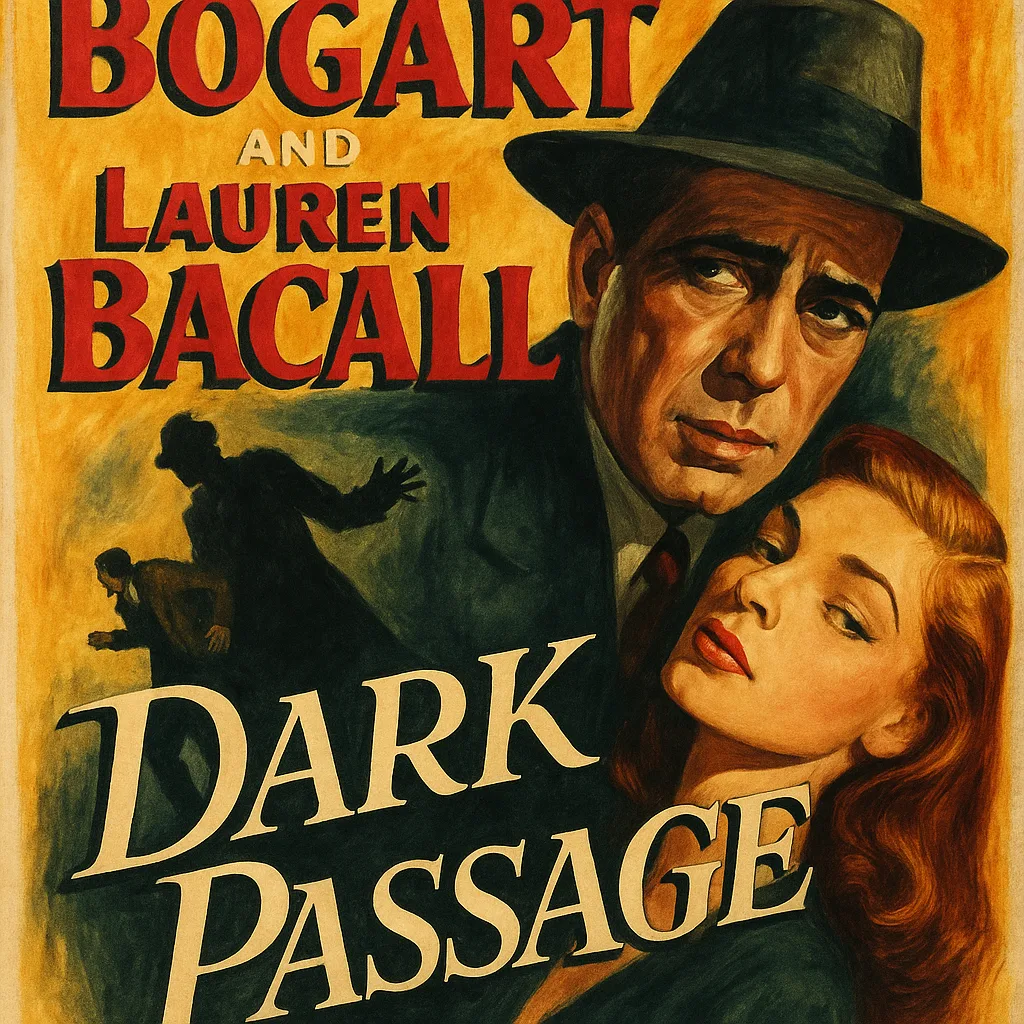 Vintage Movie Poster for "Dark Passage"