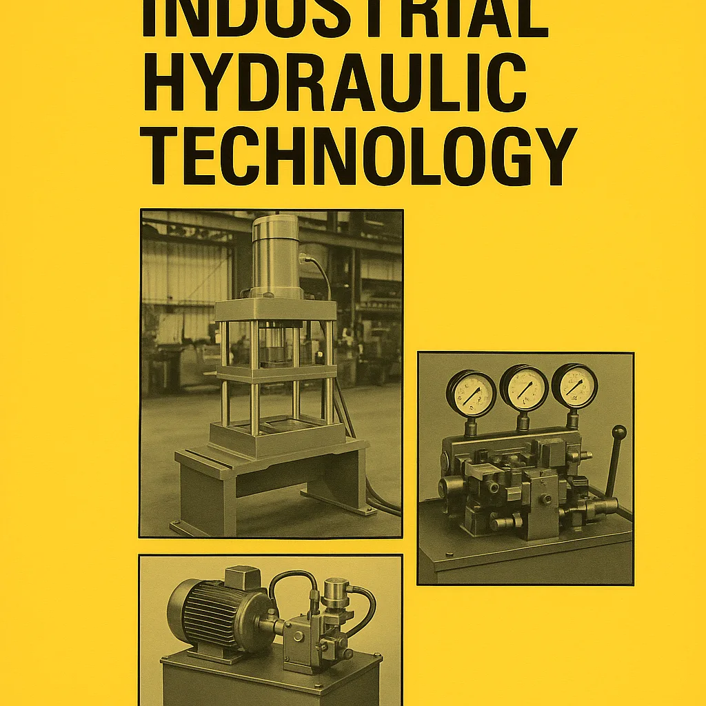 Yellow Cover Displaying the Title "Industrial Hydraulic Technology"