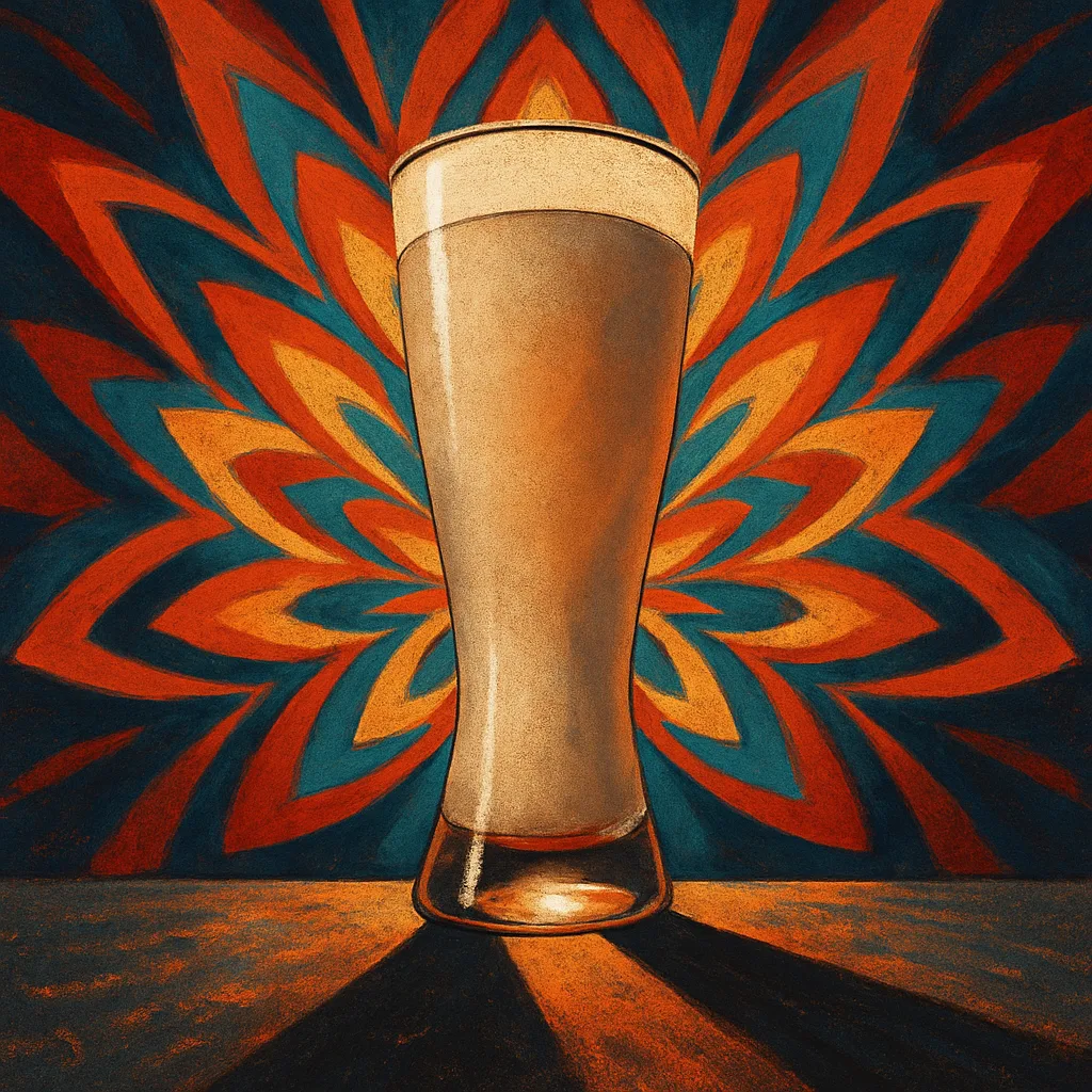 Single Beer Glass