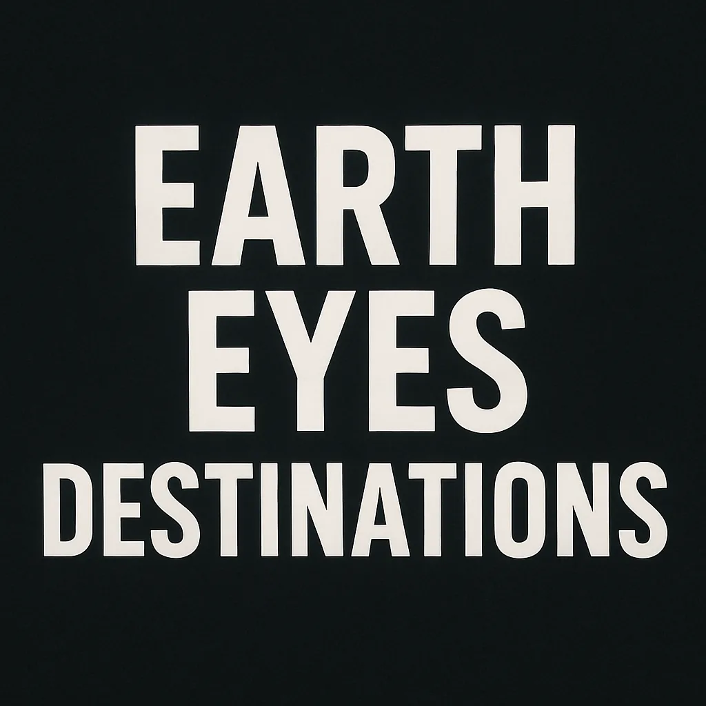Promotional Banner with the Text "EARTH EYES DESTINATIONS"