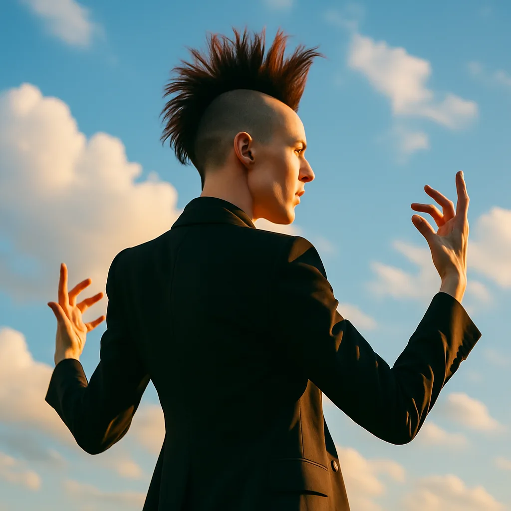 Public Figure in Contemporary Fashion
