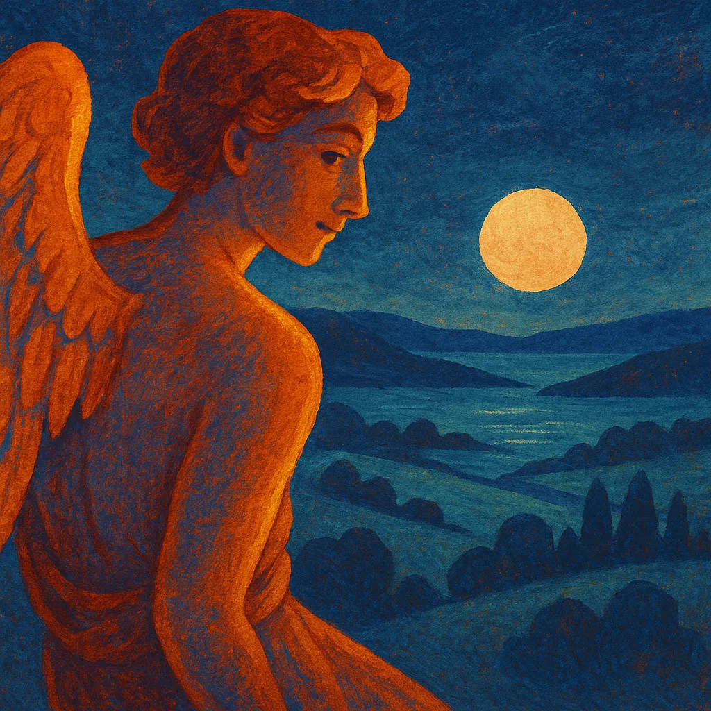 Winged Androgynous Figure