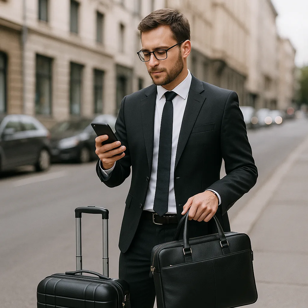 Man in Business Attire
