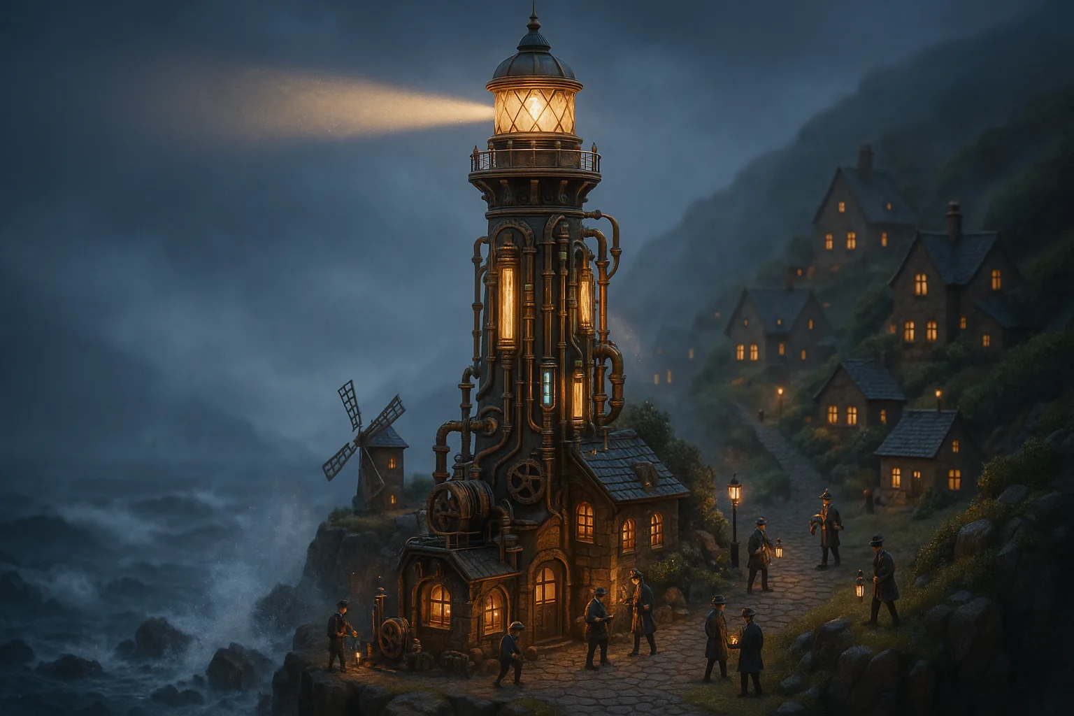 Towering 3D Lighthouse
