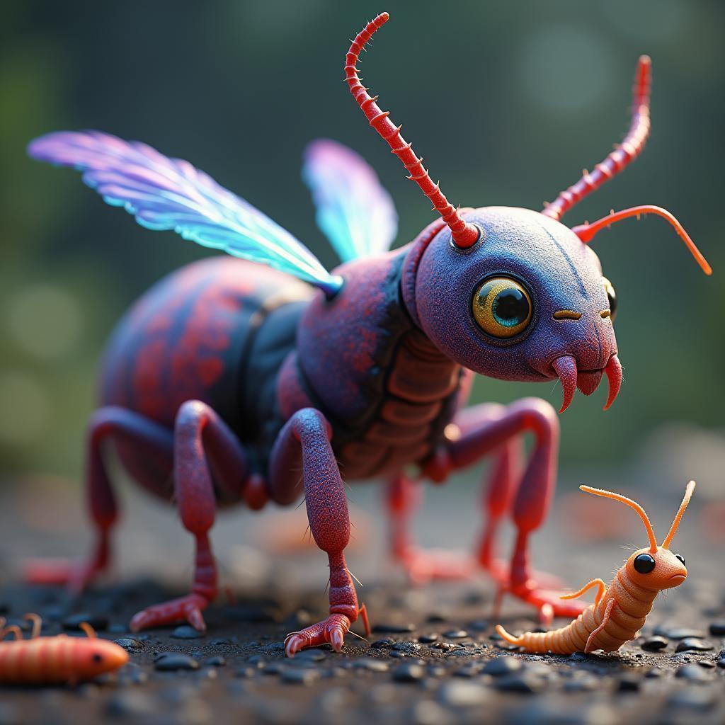 Dichroic Manga Menagerie of Tiny Creatures