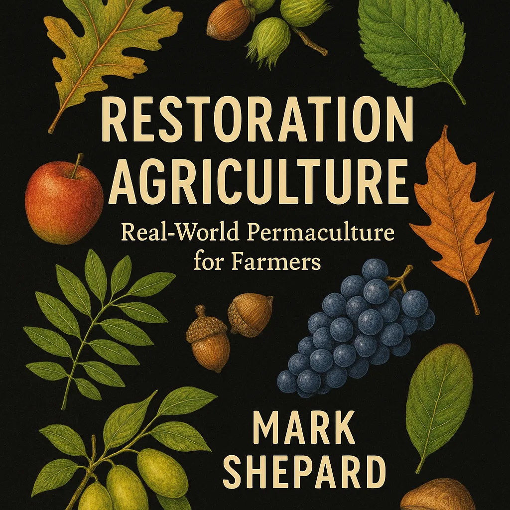 Book Cover Titled "Restoration Agriculture