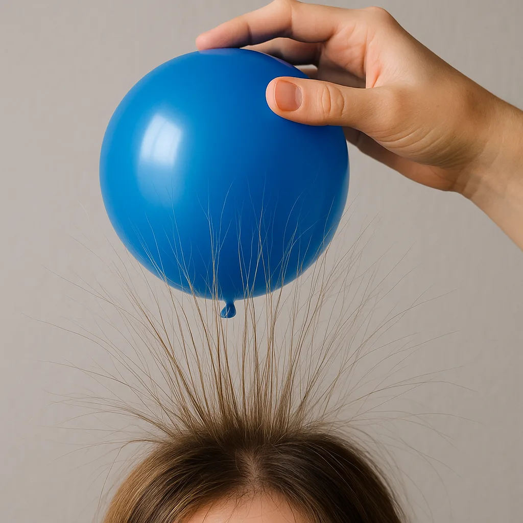 Balloon Creating Static Electricity