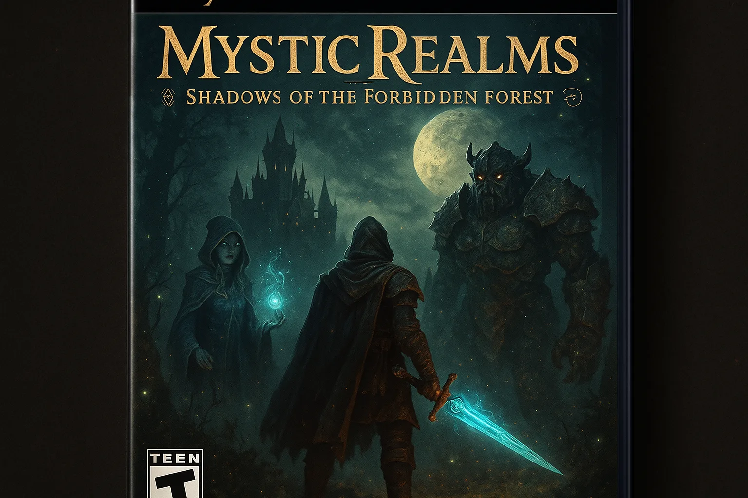 PS2 Game Case for "Mystic Realms
