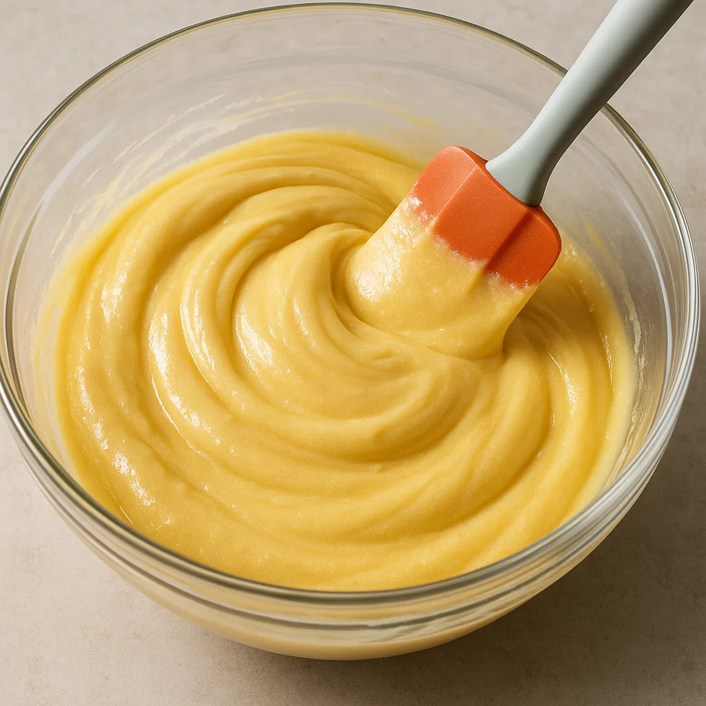 Using the Glass Mixing Bowl and Silicone Spatula