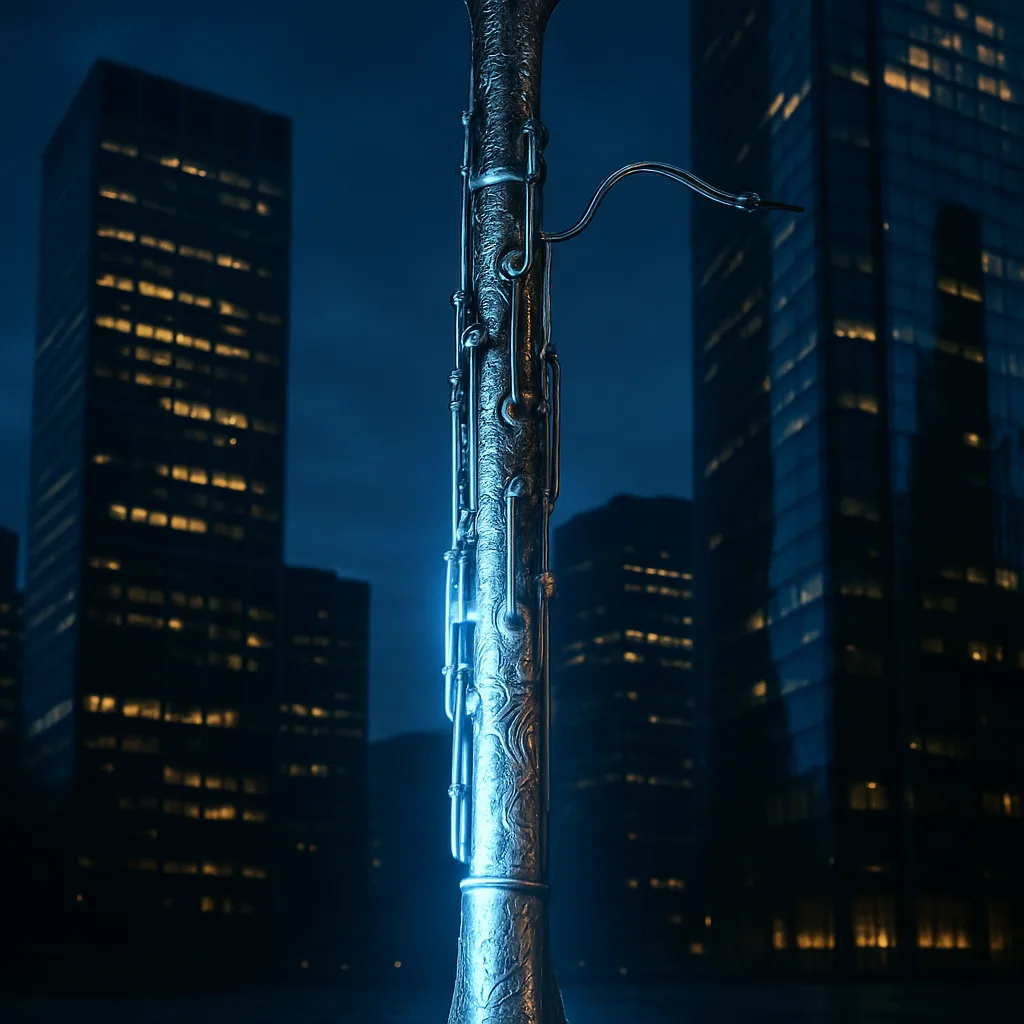 Ornately Engraved Bassoon