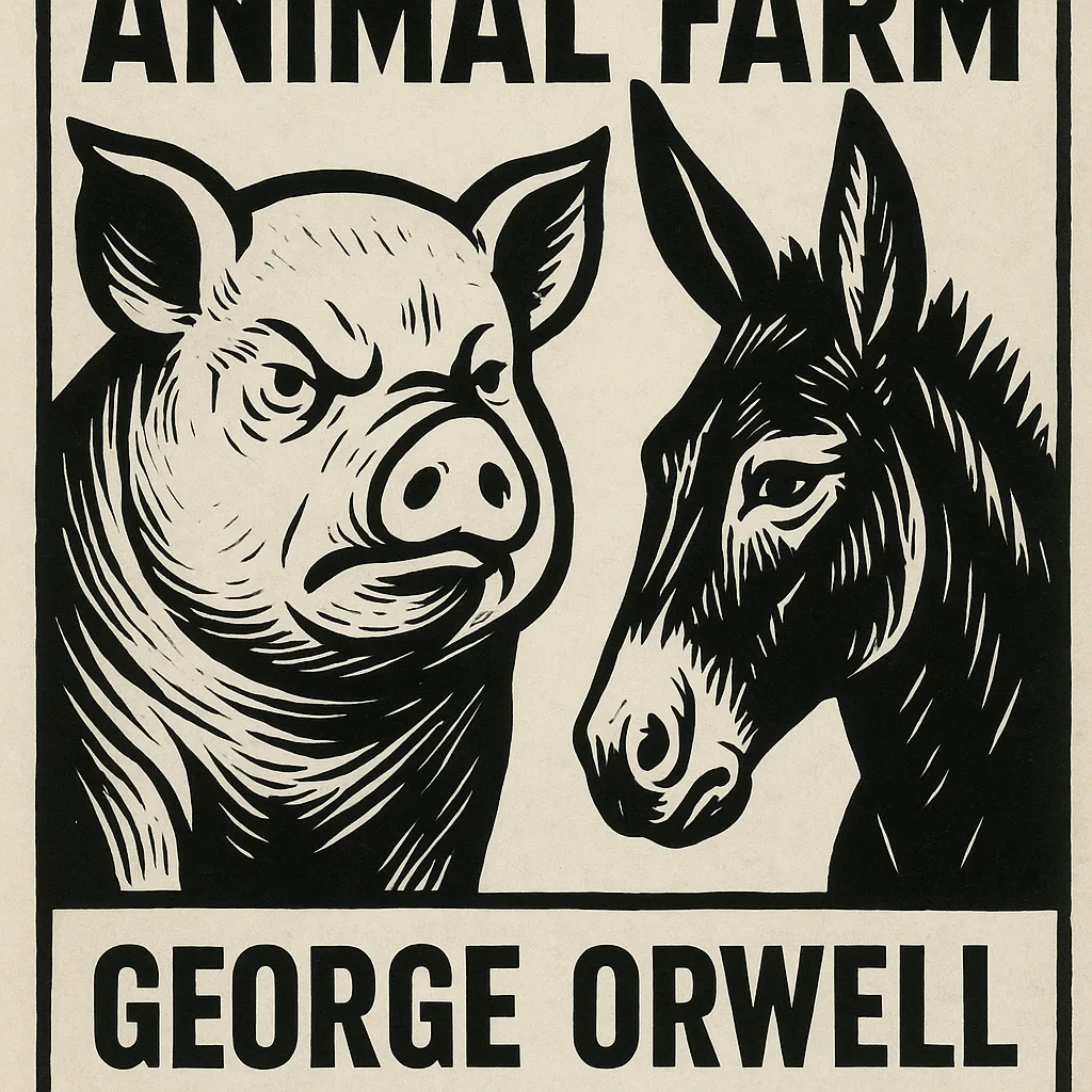 Cover of George Orwell's "Animal Farm"