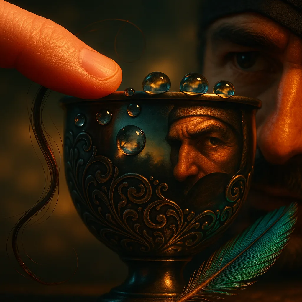 Polished Metal Goblet