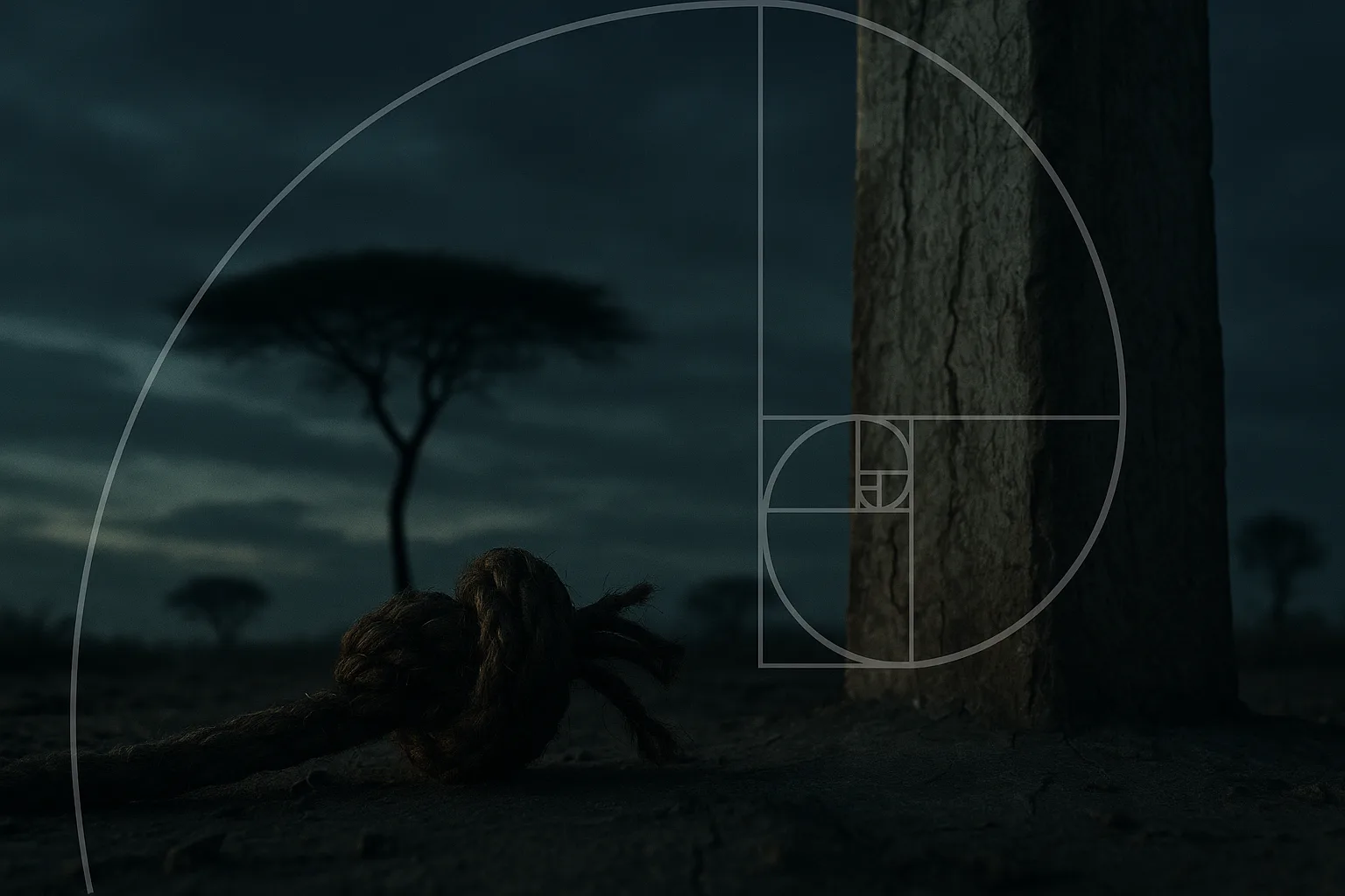Scene Imbued with a Sense of Mystery and Pessimism Unfolds