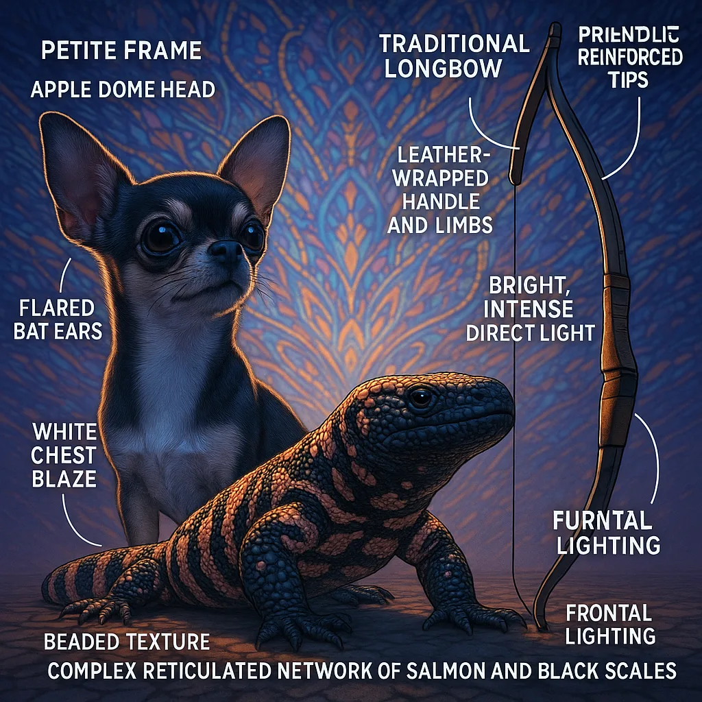 Petite-frame Chihuahua Distinguished by its Apple Dome Head