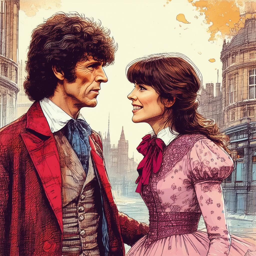 Nostalgic Sketch of a Doctor Who Reunion