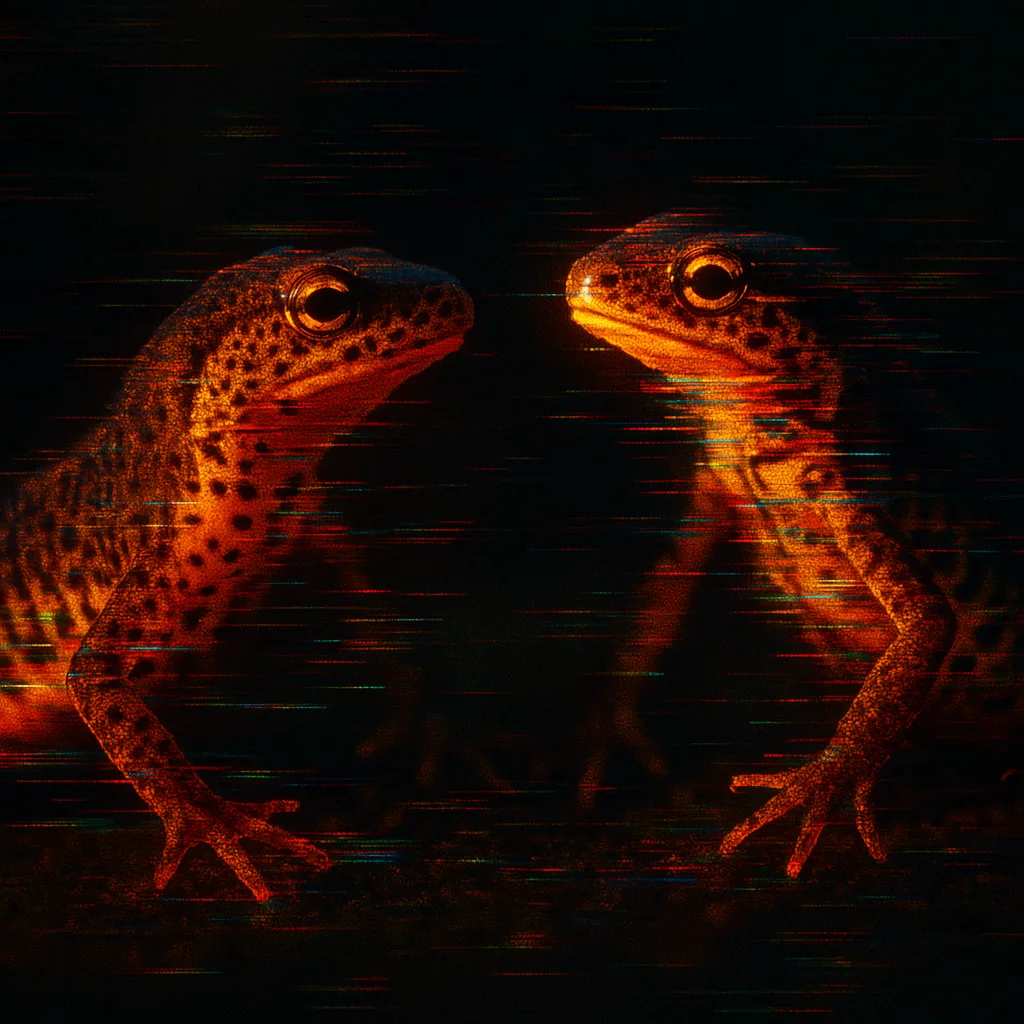 Two Diverse Common Newts