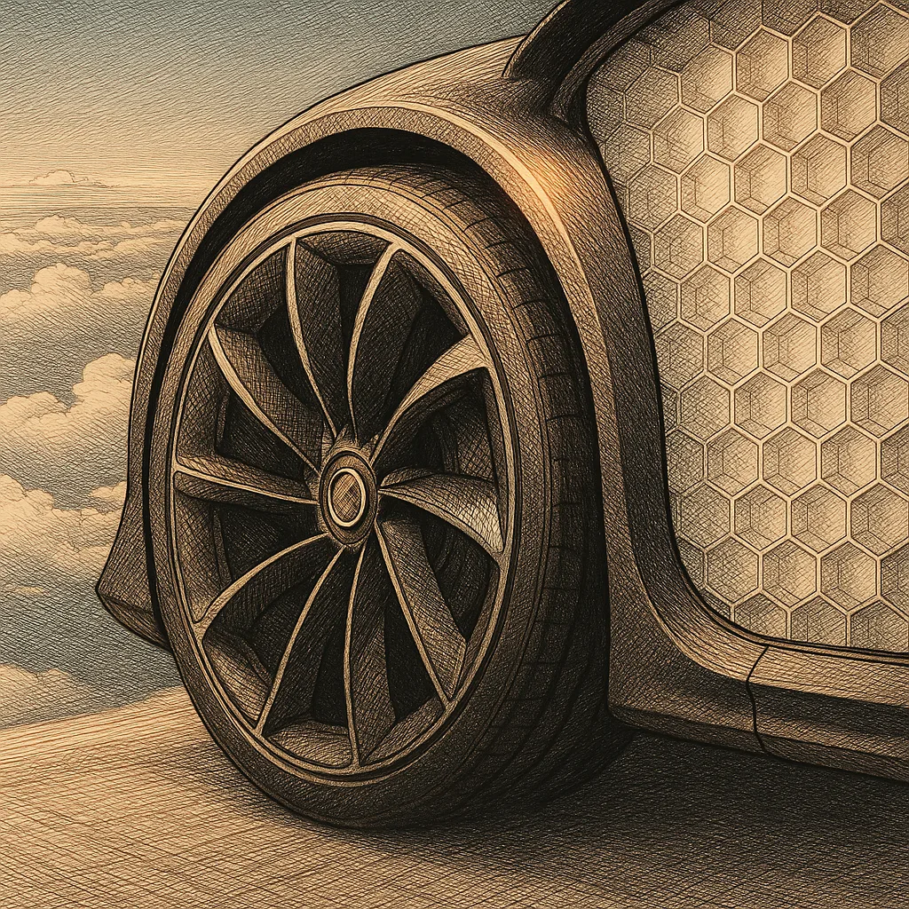 Against a Breathtaking View of Clouds from Above as If