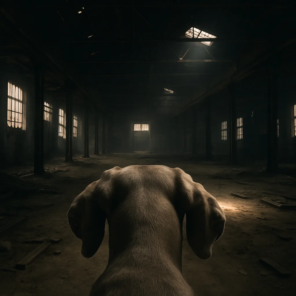 Weimaraner's POV: a Dusty