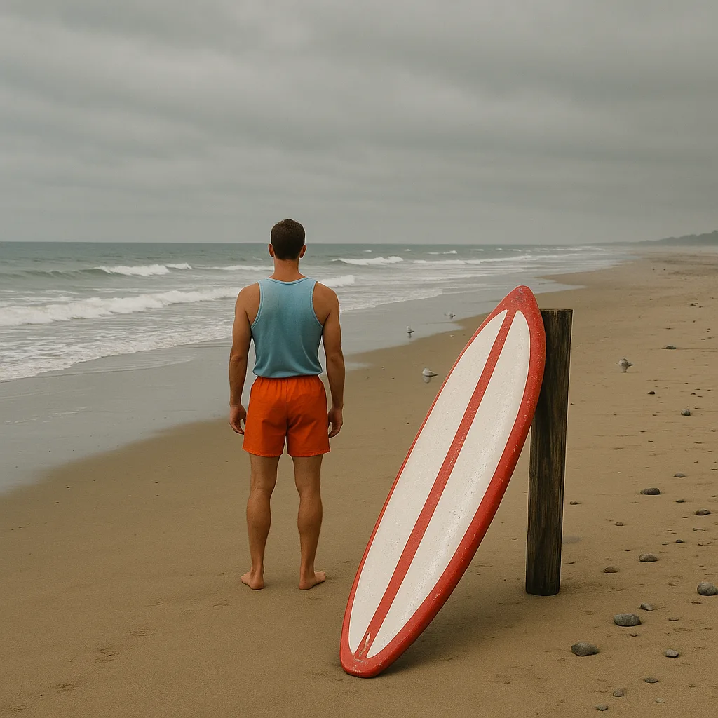 On an Expansive Beach