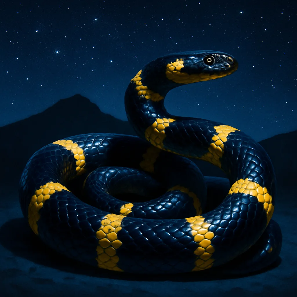 Against the Deep Expanse of a Starry Night Sky