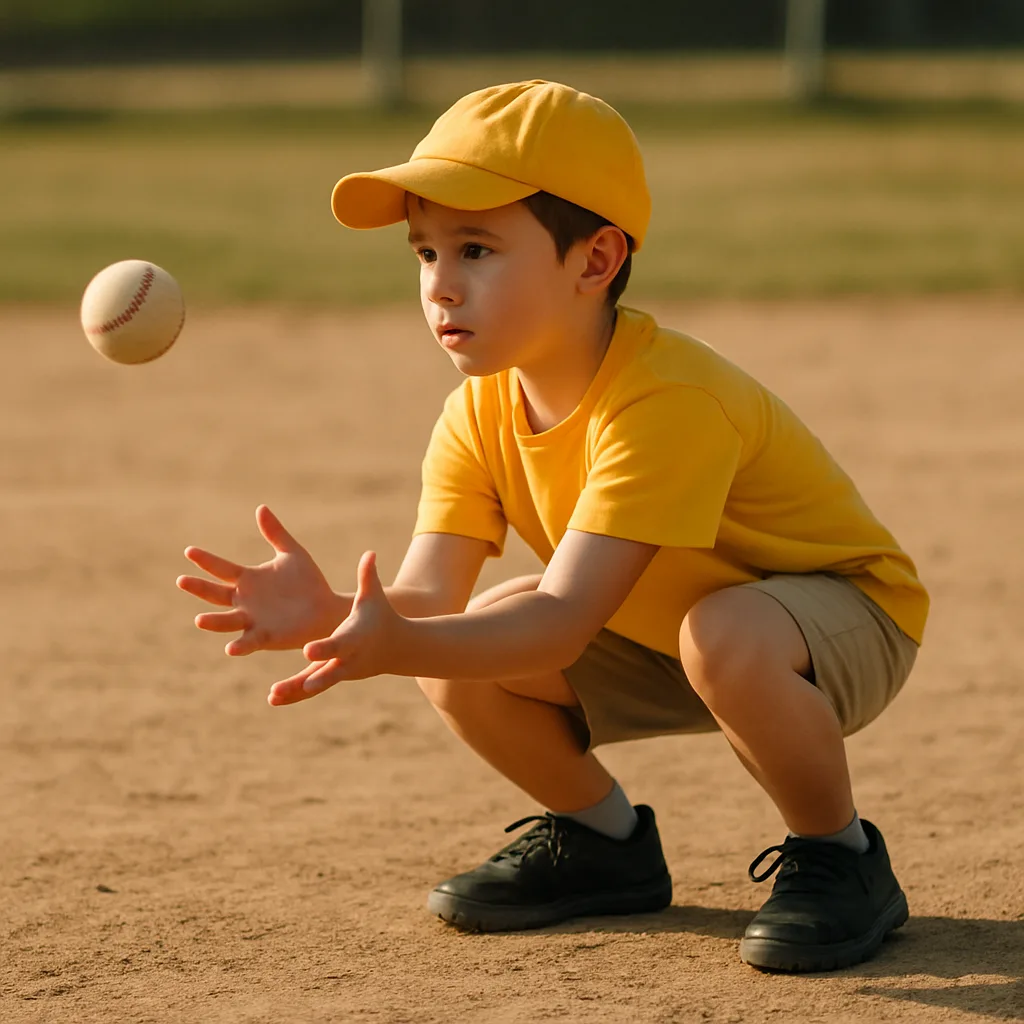 Young Boy in a Yellow Shirt