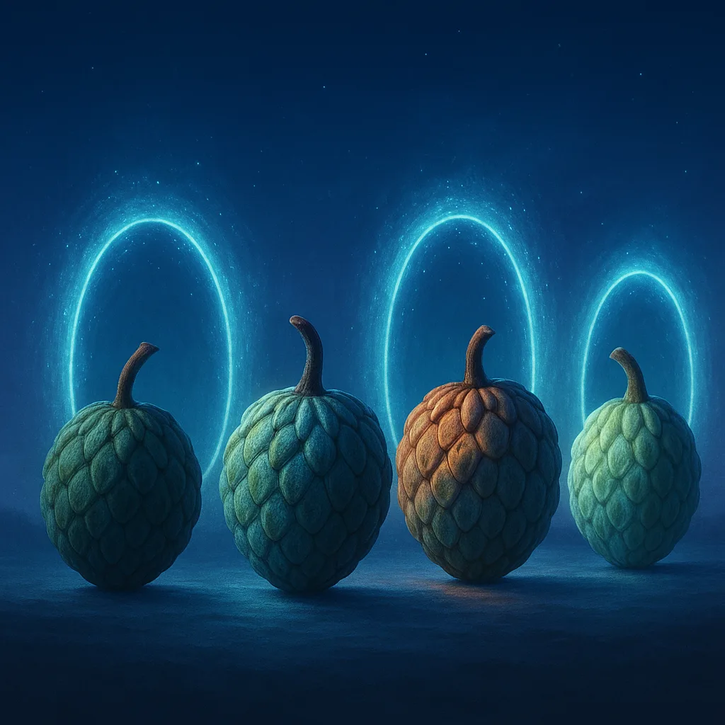 Four Diverse Custard Apples